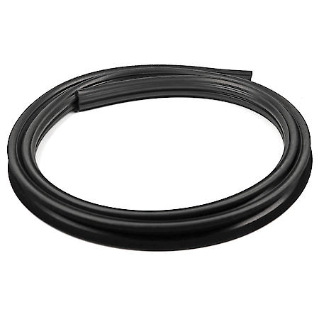Flexible Flocked Lining All-Rubber Window Glass Run Channel 72" Length