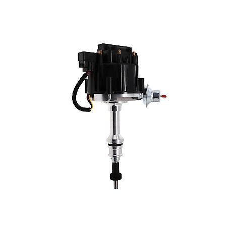 Ford Small Block V8 (221-302) HEI Distributor with Black Cap