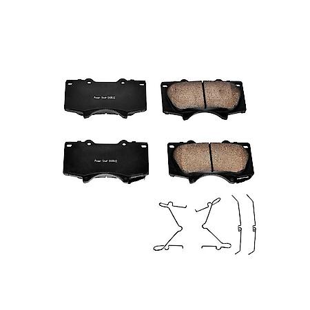 Z17 Evolution Ceramic Brake Pads with Hardware - Front