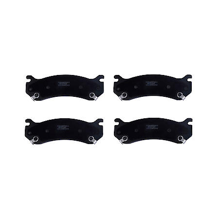 Brake Pads: Semi-metallic, Long Life and Quiet