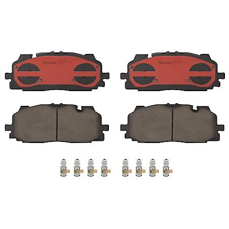 Premium NAO Ceramic OE Equivalent Pad - Front