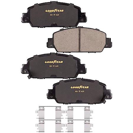 Premium Ceramic Front Brake Pads