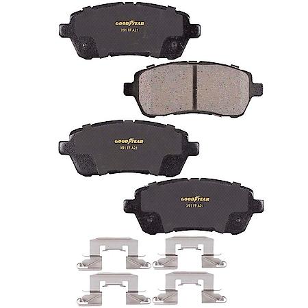 Premium Ceramic Front Brake Pads