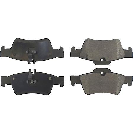 Street Brake Pads with Shims and Hardware - Rear