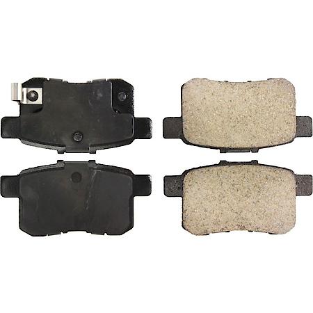 Street Brake Pads with Shims and Hardware - Rear