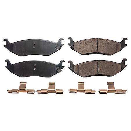 Z17 Evolution Ceramic Brake Pads with Hardware - Rear