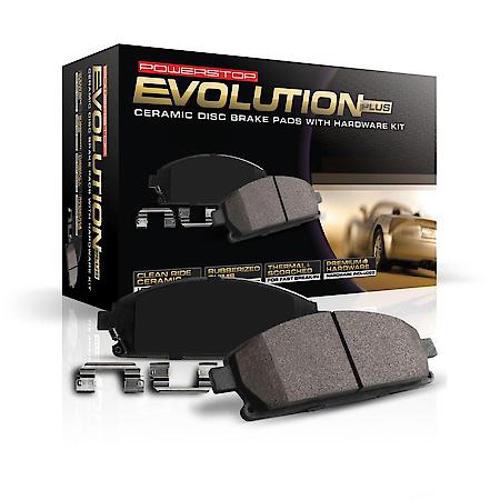 Z17 Evolution Ceramic Brake Pads with Hardware - Rear