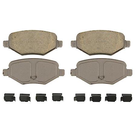 ThermoQuiet Ceramic Disc Brake Pad Set - Rear