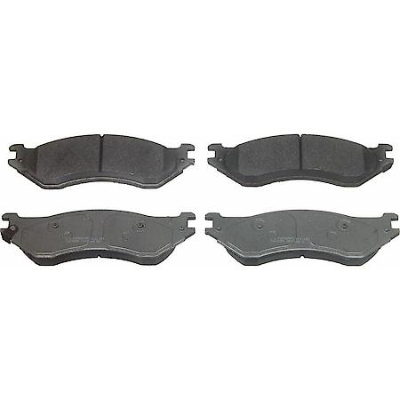 ThermoQuiet Semi-Metallic Disc Brake Pad Set - Rear