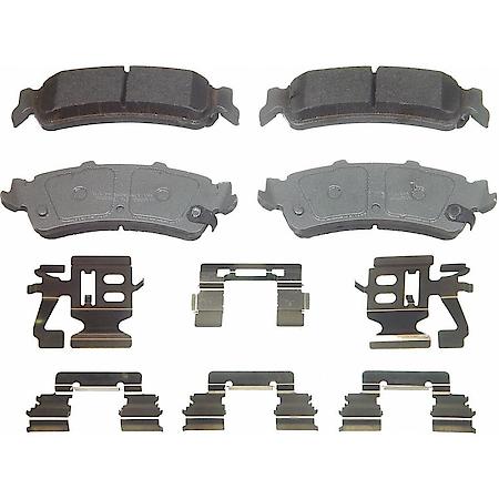 ThermoQuiet Ceramic Disc Brake Pad Set - Rear