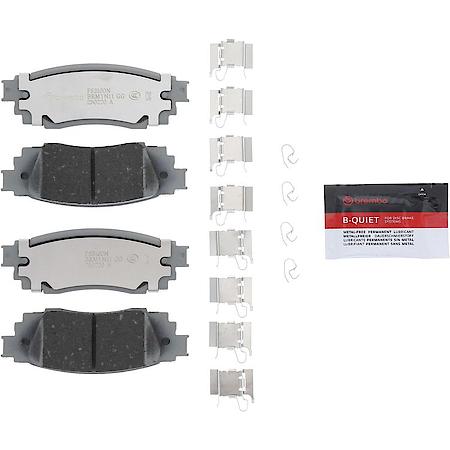 Premium Nao Ceramic Oe Equivalent Pad - Rear
