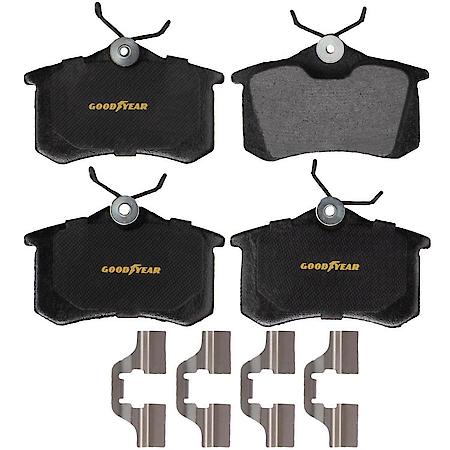Semi-Metallic Rear Brake Pads