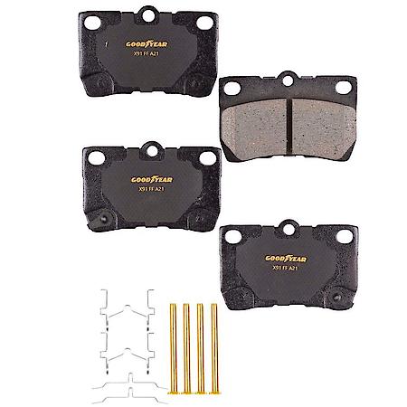 Premium Ceramic Rear Brake Pads