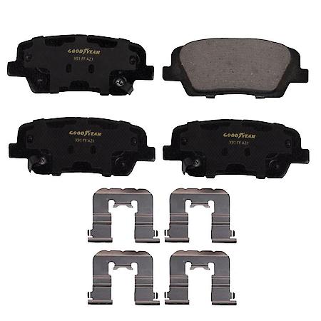 Premium Ceramic Rear Brake Pads