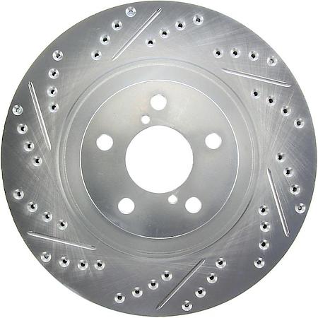 Select Sport Drilled and Slotted Brake Rotor