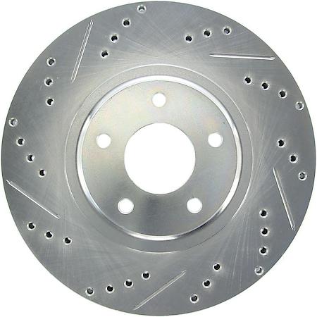 Select Sport Drilled and Slotted Brake Rotor