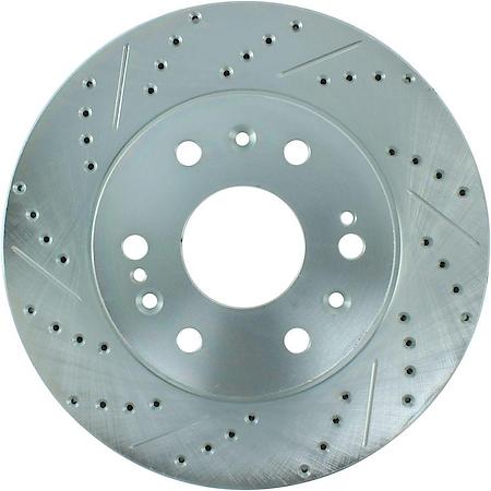 Select Sport Drilled and Slotted Brake Rotor