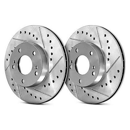 Select Sport Drilled and Slotted Brake Rotor