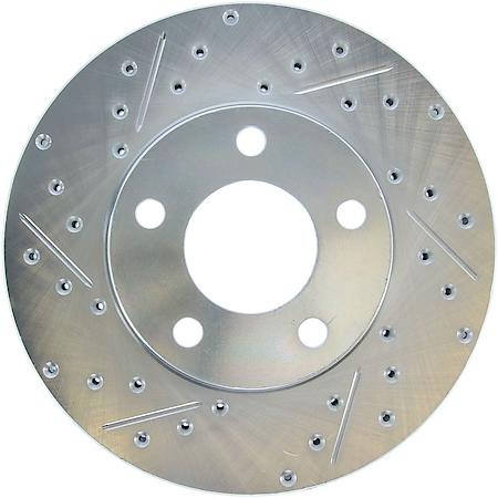 Select Sport Drilled and Slotted Brake Rotor