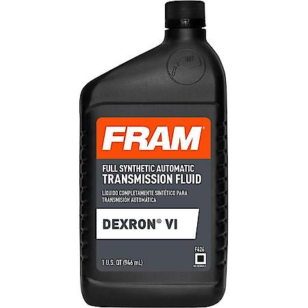 FRAM Full Synthetic Dexron VI Automatic Transmission Fluid, 1 Quart