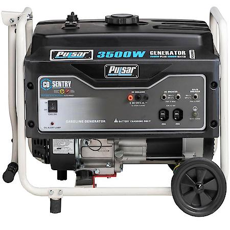 3500W Pulsar Gas Generator w/ CO Alert