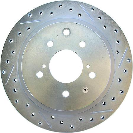 Select Sport Drilled and Slotted Brake Rotor
