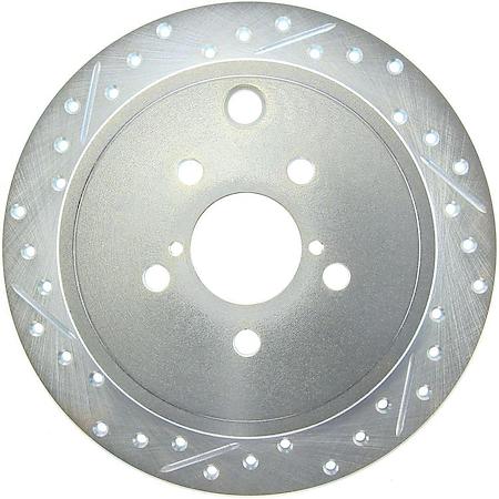 Select Sport Drilled and Slotted Brake Rotor
