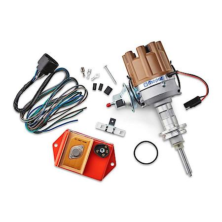 Chrysler Distributor Electric Conversion Kit; Fits Chrysler 361-383-400 V8 Engines