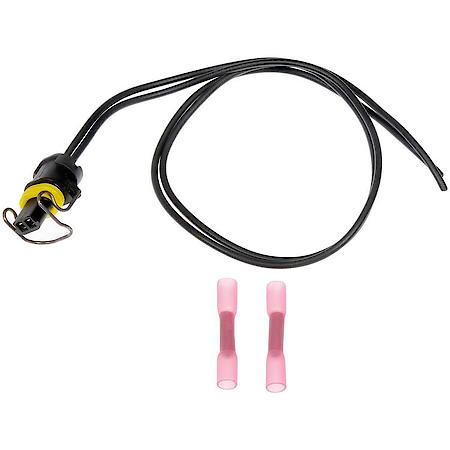 2 Wire Pigtail - Waterproof Male Connector with Female Terminals and Clip