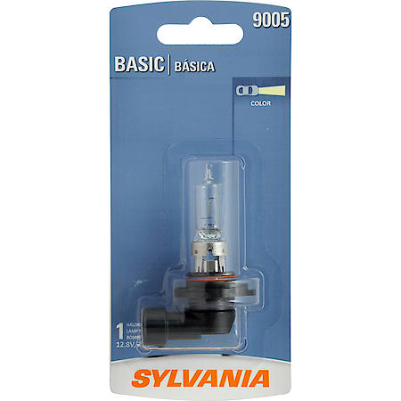 9005 Basic: Halogen Headlight Bulb, Basic Performance, 1 Pack