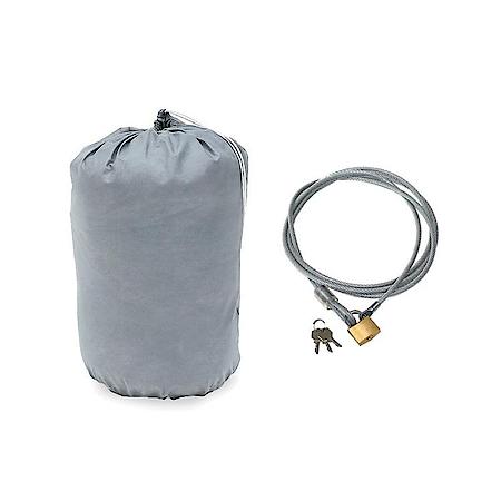 EasyFit Cab Cover, 4 Layer, Gray, Includes Lock, Cable, Storage Bag, For Use With Extended Cab