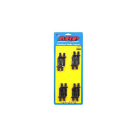 For Use With Chevy Small Block, 1.895" Stud L, Black Oxide, Chrome, Set Of 16