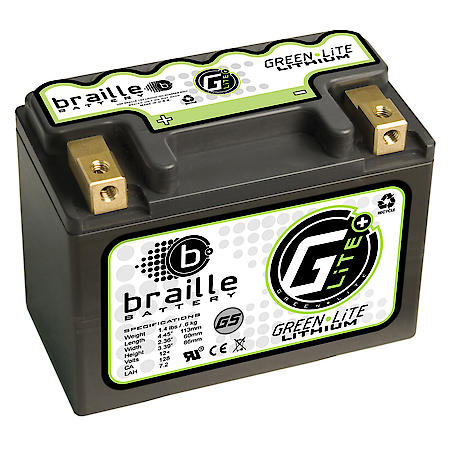 Lithium Green-Lite 12 Volt Battery - Powersports