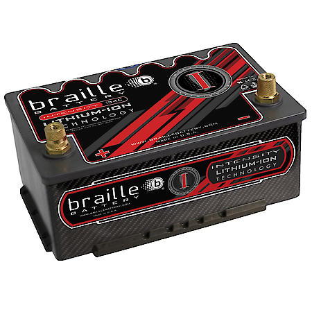 Lithium Lightweight Intensity Carbon 12 Volt Battery - Low Profile