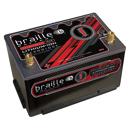 Lithium Lightweight Intensity Carbon 12 Volt Battery - Full BCI Group Size