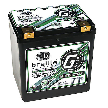Lithium Green-Lite 12 Volt Battery - Motorcycle Spec