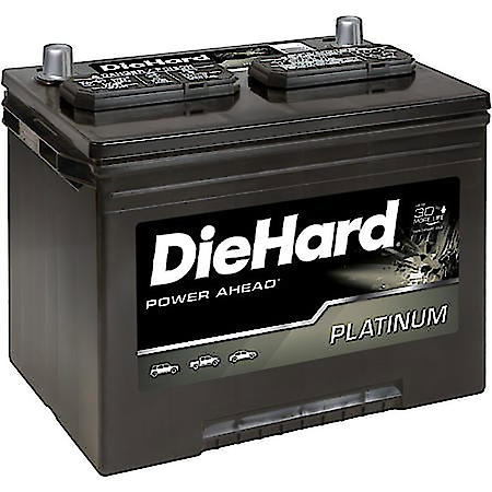 Battery : 24F Group Size, 750 Cold Cranking Amperage, 935 Cranking Amperage, 130 Minute Reserve Capacity