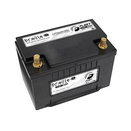 FleetLite Starting/Deep Cycle Lithium Battery: 34 Group Size, 1080 CCA, 1950 CA, 145 Min Reserve Cap