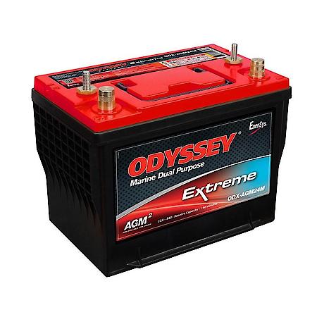 Extreme Series 12V Battery: 24M Group Size, 840 CCA, 1000 CA, 160 RC
