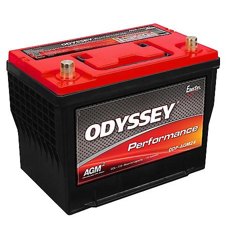 Performance Series Battery: 24 Group Size, 725 CCA, 825 CA, 155 Minute Reserve Capacity