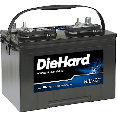 Battery : 27M Group Size, 600 CCA, 750 CA, 160 Minute Reserve Capacity, Deep Cycle