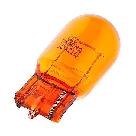 7440NA Amber Mini Bulb, 10 Pack