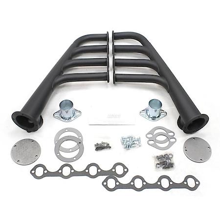 H8431 1 5/8"X3 1/2" Lakester Header Street Rod Lakester Small Block Ford Hi-Temp Black Coated