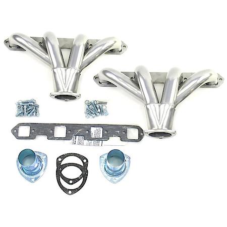 H8064-1 1 7/8" Tight Tuck Header Street Rod Cadillac 500 Coated