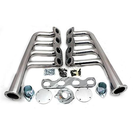 H8208-1 1 7/8"X3 1/2" Lakester Header Street Rod Lakester 331-392 Hemi Metallic Ceramic Coated