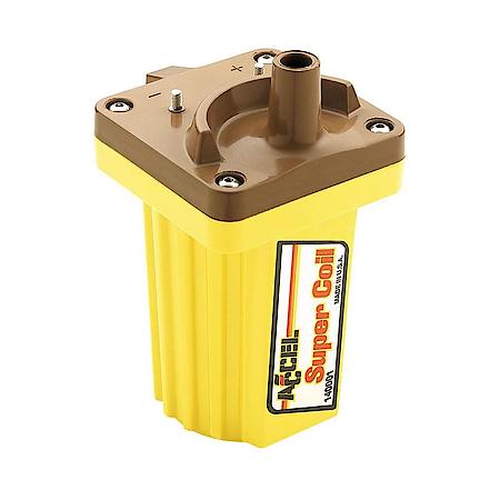 Ignition Coil - SuperCoil - Street -Strip - 45,000v - Super Coil comes with a ballast resistor and mounting hardware. Effective up to 6500 RPM, maximum voltage 45,000 volts