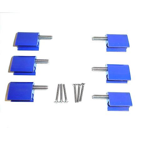 Bracket; Vertical, Blue