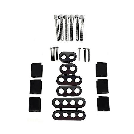 Vertical 10.4 Wire Loom Kit, Black