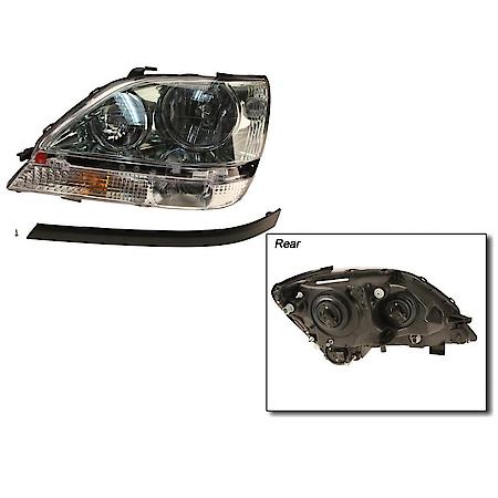 Genera SAE/DOT Headlight Assembly