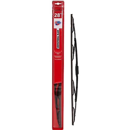 Conventional Wiper Blade: Pack of 1, 28"